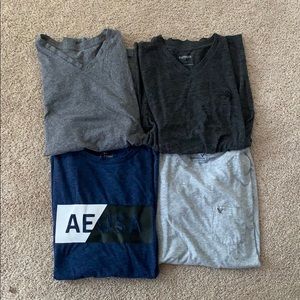 Four American eagle men’s tee shirts